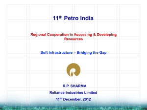 Regional Cooperation in Accessing & Developing Resources