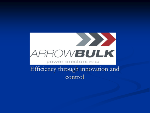 Transformer Erection - Arrow Bulk Logistics