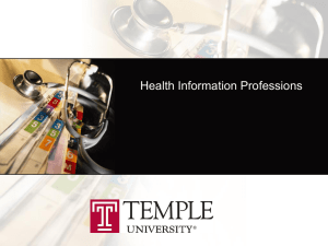 MS in Health Informatics - College of Public Health