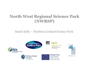 Proposed North West Regional Science Park