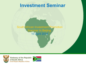 Investment Seminar