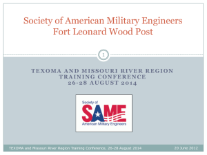 2014 Texoma Missouri River Regional Conf - SAME