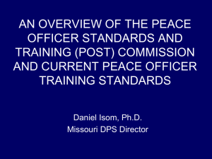Ferguson Commission 2014 Revision Powerpoint Presentation