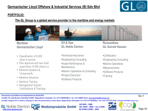 Germanischer Lloyd Offshore & Industrial Services (B)