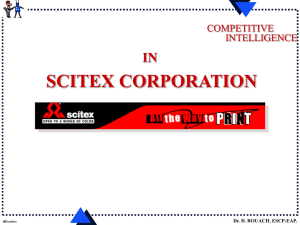 in scitex corporation