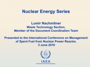 Nuclear Energy Series Documents