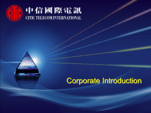 CITIC Group - Communications Association of Hong Kong