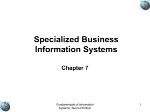 Intelligent Business Information Systems