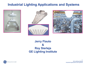 Industrial Applications and Systems