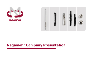 Nagamohr Company Presentation