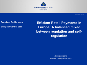 EU retail payment governance