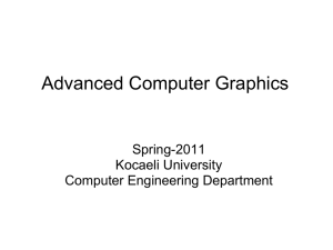 Computer Graphics Hardware and Software
