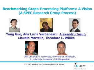 Towards Benchmarking Graph-Processing Platforms