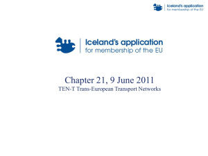 TEN-T Trans-European Transport Networks