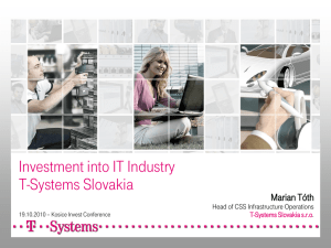 T-Systems Slovakia sro