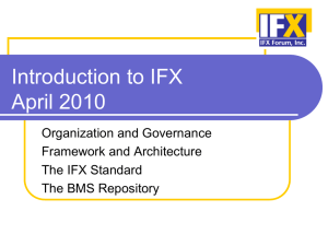Introduction to IFX