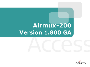 Airmux 200 Version 1.8