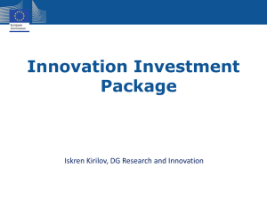 Innovation Investment Package - Neth-ER