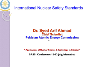 International Nuclear Safety Standards