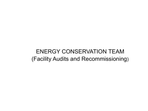 energy conservation team - Georgia Tech Facilities Management