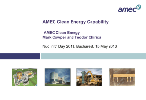 AMEC CLEAN ENERGY Clean Energy