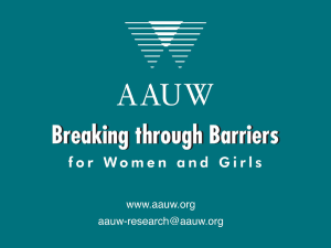 Why So Few? (Short) - American Association of University Women