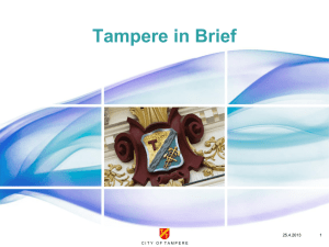 Tampere in Brief