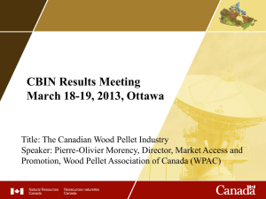 Canadian Biomass Innovation Network Partnership Meeting