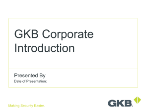 GKB Corporate Introd..