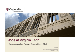 VT PowerPoint Template - Virginia Tech Alumni Association