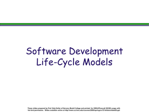 life cycle models