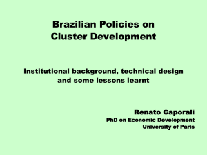 Clusters Policy