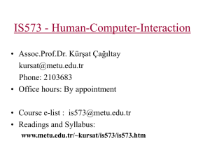 IS573 - Human-Computer