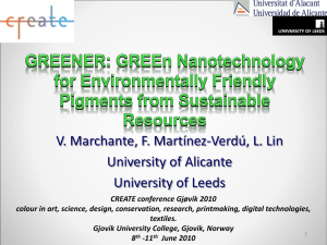 GREEn Nanotechnology for Environmentally Friendly