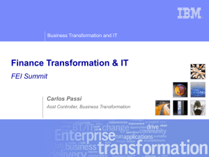 IBM`s Dynamic Infrastructure Strategy Through Service Management