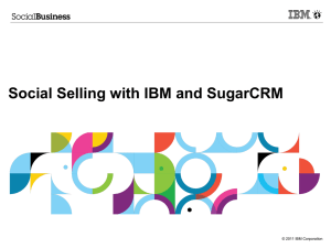 IBM Smarter Selling Framework