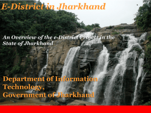 E-District in Jharkhand