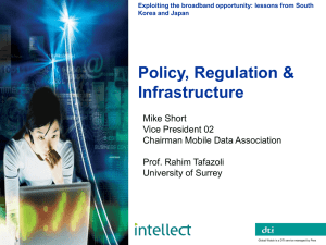 Mike Short, O2, and Prof. Rahim Tafazolli, University of Surrey