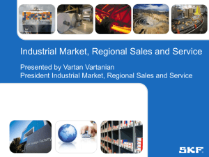 Regional Sales and Service