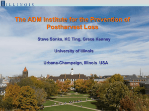 Keynote Address PowerPoint - ADM Institute for the Prevention of