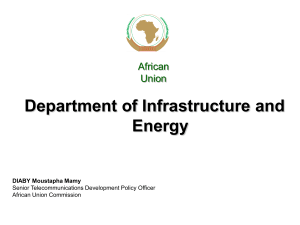 Document - Infrastructure and Energy