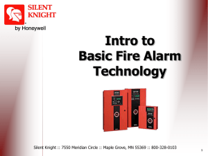 Intro to Basic Fire Alarm Technology