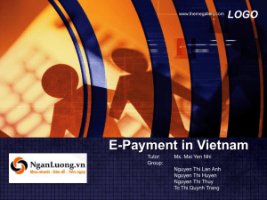 E-Payment in Vietnam