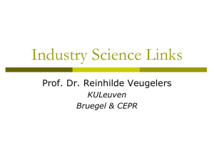 Industry Science Links in the EU
