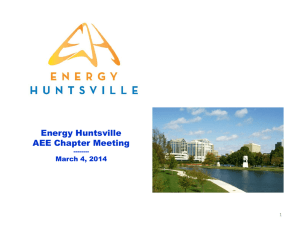 Energy Technology - AEE Huntsville, Alabama Chapter