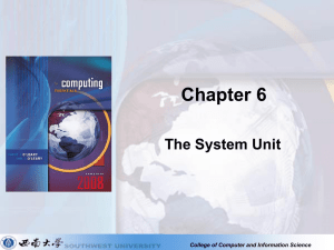 Chapter6 The System Unit