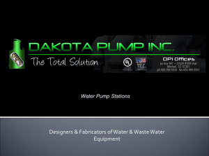 Designers & Fabricators of Water & Waste Water