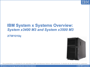 IBM x3400 M3