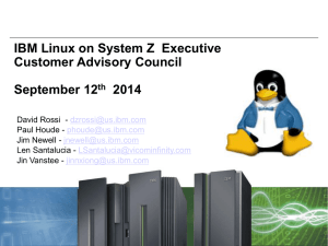 or the “`Linux on System z` & z/VM Workshop”?