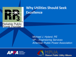 Reliable Public Power Provider - MPUA Missouri Public Utility Alliance